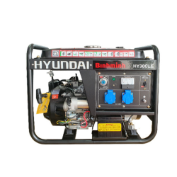 Máy phát điện chạy xăng Hyundai HY30CLE (2.3 - 2.5 KVA)